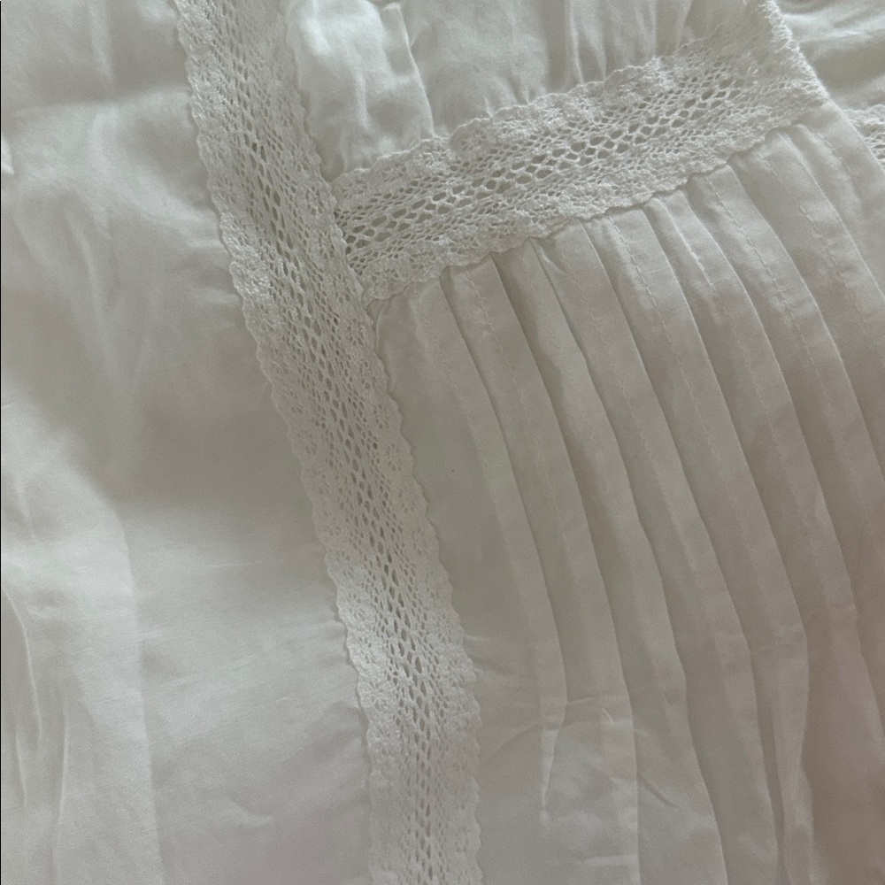 ZARA EMBROIDERED LACE BERMUDA SHORTS LIMITED - Picture 9 of 13
